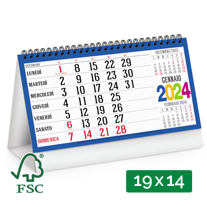 Calendario da tavolo verticale pa715