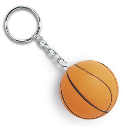 Portachiavi antistress personalizzato da basket